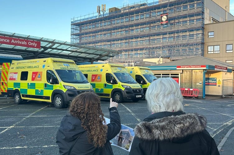 Ambulance photo, Caroline Voaden